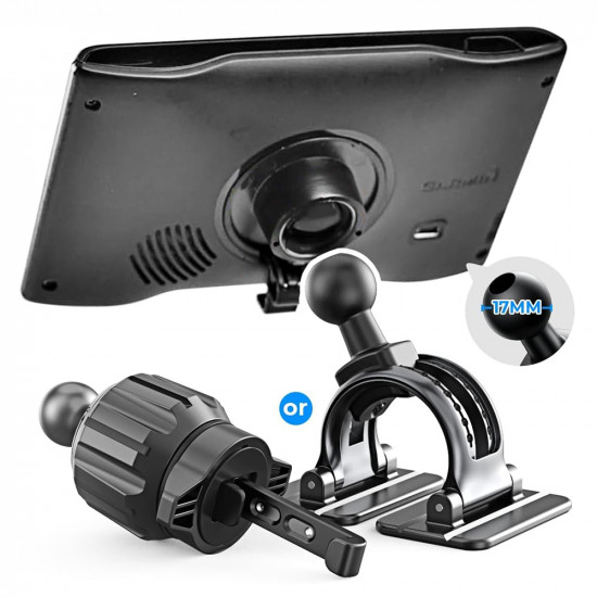 Lisen Car Holder (YL0223110033) MagSafe, for Air Vent, Dashboard, Universal, Multi Angle Adjustment, Secure Fit Black Lisen Car Holder (YL0223110033) MagSafe, for Air Vent, Dashboard, Universal, Multi Angle Adjustment, Secure Fit Black