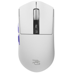 Proove Wireless Mouse Jester 8K (WMJS00022002) for Gaming, OLED Display, 7 Buttons, 800 26000DPI, 500mAh, 1.5m White