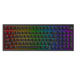 Proove Wireless Gaming Keyboard Slicker (WKSLEN00022401) 2.4GHz, Bluetooth 5.2, Type C, 98 Keys, 4000mAh, 1.8m Black