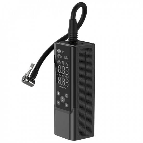 Proove Car Pump Assistant Pro (PPAP80010901) Portable Compressor, with Digital Display, LED Flashlight, 120W Black Proove Car Pump Assistant Pro (PPAP80010901) Portable Compressor, with Digital Display, LED Flashlight, 120W Black