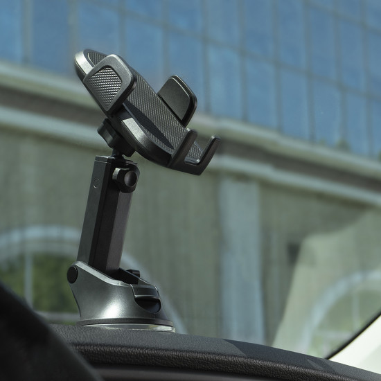 Proove Car Holder Longway Plaid (CHLP00000001) for Windshield/Dashboard, with Suction Cup, 4.7'' 6.9" Phones Black Proove Car Holder Longway Plaid (CHLP00000001) for Windshield/Dashboard, with Suction Cup, 4.7'' 6.9" Phones Black
