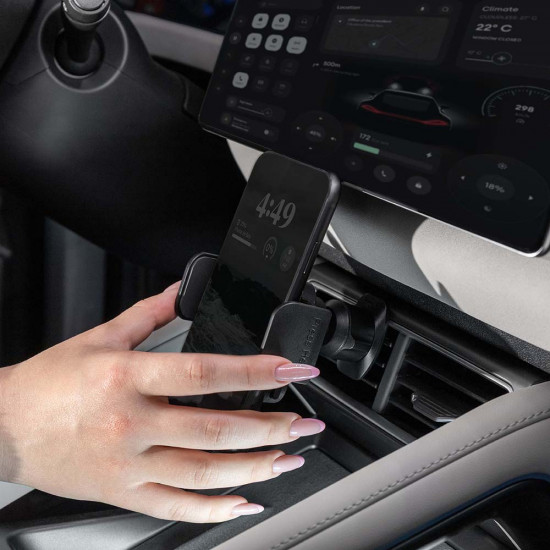 Proove Car Holder Crystal Clamp Plus (CHCCP0000001) Air Vent, Mechanical Clamp, Secure Mount, for 4.7 6.9" Phones Black Proove Car Holder Crystal Clamp Plus (CHCCP0000001) Air Vent, Mechanical Clamp, Secure Mount, for 4.7 6.9" Phones Black