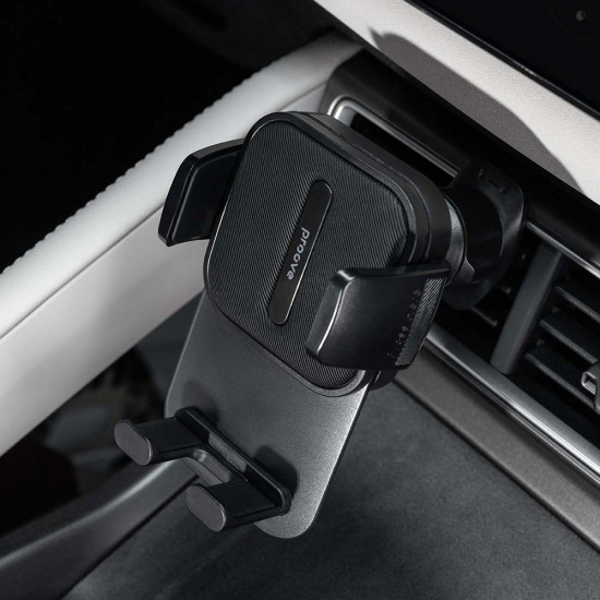 Proove Car Holder Crystal Clamp (CHCC00000001) Air Vent, Mechanical Clamp, Secure Fastening, for 4.7" 6.9" Phones Black Proove Car Holder Crystal Clamp (CHCC00000001) Air Vent, Mechanical Clamp, Secure Fastening, for 4.7" 6.9" Phones Black