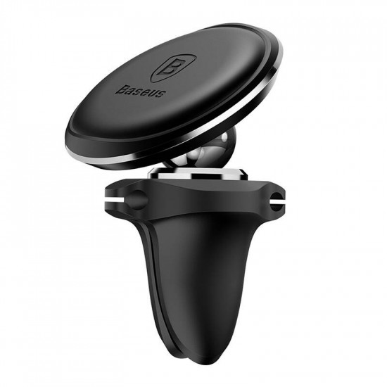 Baseus magnetic car mount for air vent (black)