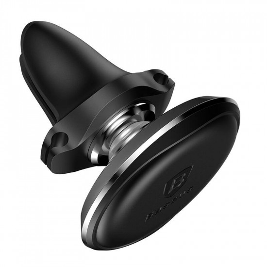 Baseus magnetic car mount for air vent (black)