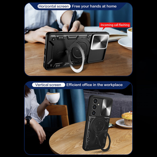Techsuit CamGuard Pro Honor X5c Plus Blue Techsuit CamGuard Pro Honor X5c Plus Blue