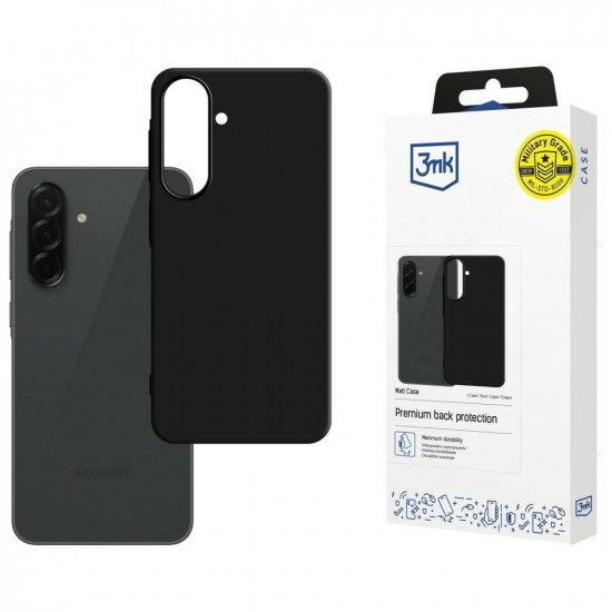 Case 3MK Matt Case for Samsung Galaxy A57 black
