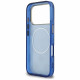 Case Guess IML Peony Dot MagSafe for  iPhone 17 Pro blue