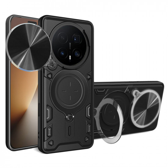 Techsuit CamGuard Pro Honor Magic8 Pro Black Techsuit CamGuard Pro Honor Magic8 Pro Black