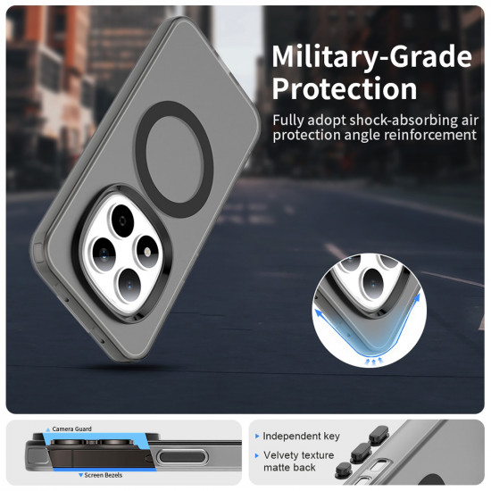 Techsuit CandyCase MagSafe Xiaomi Redmi Note 15 Pro 5G Black