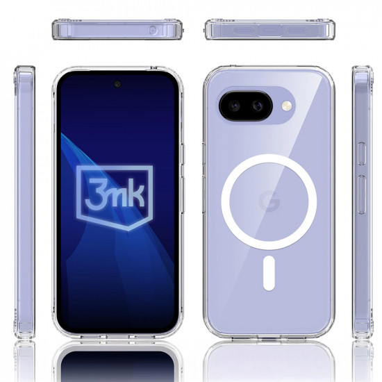 3mk Armor MagCase Google Pixel 10a Transparent