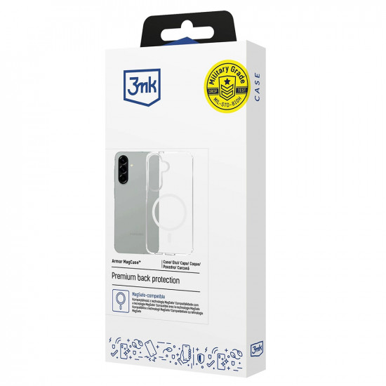 3mk Armor MagCase Samsung Galaxy A57 5G Transparent