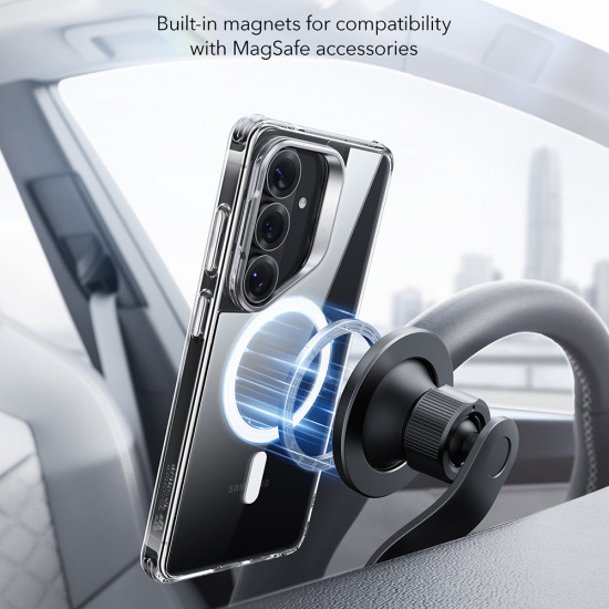 ESR Classic Hybrid HaloLock Kickstand Samsung Galaxy S26 Clear ESR Classic Hybrid HaloLock Kickstand Samsung Galaxy S26 Clear