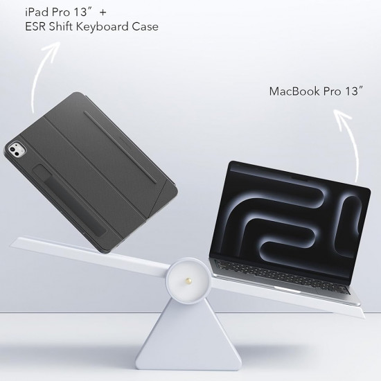 ESR Shift Keyboard Case iPad Air 4 (2020) / Air 5 (2022) / Air 11 (2024) / Air 11 (2025) Dark Gray