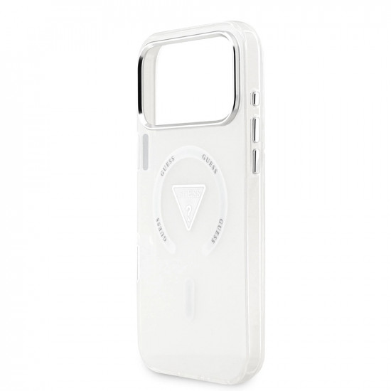 Guess IML Gradient Triangle Logo MagSafe (GUHMP17XHGTMLCGT) iPhone 17 Pro Max Clear