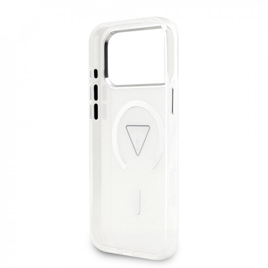 Guess IML Gradient Triangle Logo MagSafe (GUHMP17XHGTMLCGT) iPhone 17 Pro Max Clear