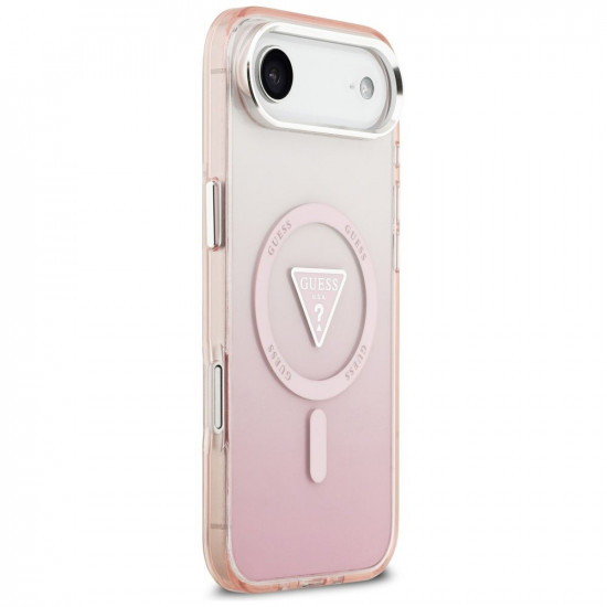 Guess IML Gradient Triangle Logo MagSafe (GUHMP17MHGTMLCGP) iPhone 17 Air Pink Guess IML Gradient Triangle Logo MagSafe (GUHMP17MHGTMLCGP) iPhone 17 Air Pink