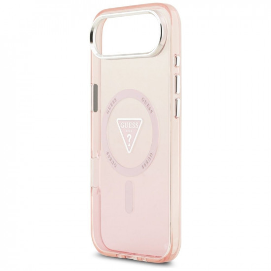 Guess IML Gradient Triangle Logo MagSafe (GUHMP17MHGTMLCGP) iPhone 17 Air Pink Guess IML Gradient Triangle Logo MagSafe (GUHMP17MHGTMLCGP) iPhone 17 Air Pink