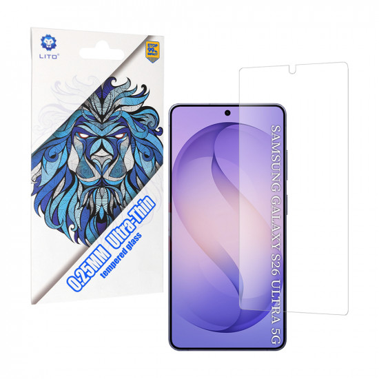 Lito 2.5D Classic Glass Ultra Thin Samsung Galaxy S26 Ultra Clear Lito 2.5D Classic Glass Ultra Thin Samsung Galaxy S26 Ultra Clear