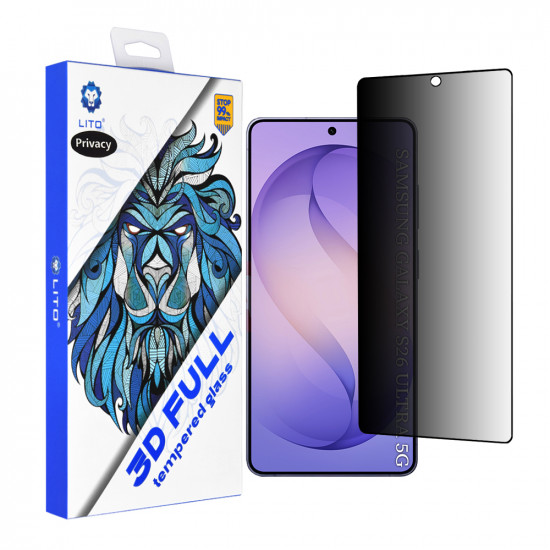 Lito 3D Full Cover Samsung Galaxy S26 Ultra Privacy