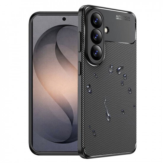 Techsuit CarbonFiber Samsung Galaxy S26 Black