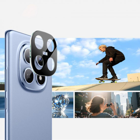 Techsuit Full Camera Glass Xiaomi Redmi Note 15 5G / Poco M8 5G Black