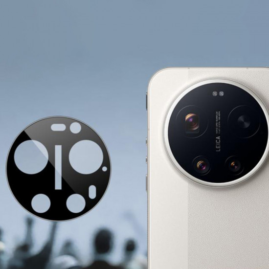 Techsuit Full Camera Glass Xiaomi 17 Ultra Black