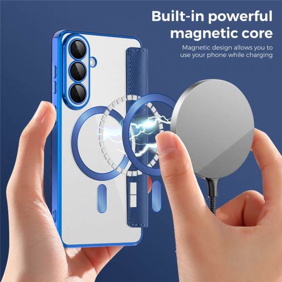 Techsuit SmartMag Book Case Samsung Galaxy S26 Blue