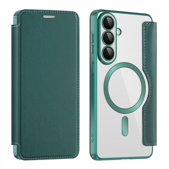 Techsuit SmartMag Book Case Samsung Galaxy S26 Green