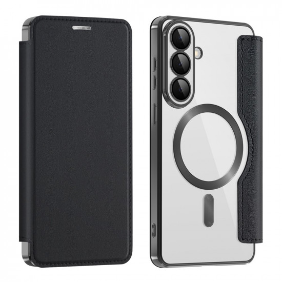 Techsuit SmartMag Book Case Samsung Galaxy S26 Black