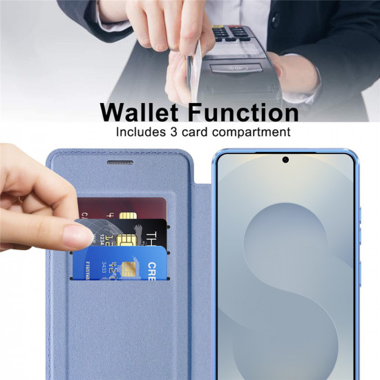 Techsuit SmartMag Book Case Samsung Galaxy S26 Ultra Light Blue Techsuit SmartMag Book Case Samsung Galaxy S26 Ultra Light Blue