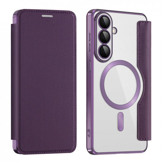 Techsuit SmartMag Book Case Samsung Galaxy S26 Purple Techsuit SmartMag Book Case Samsung Galaxy S26 Purple