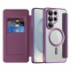 Techsuit SmartMag Book Case Samsung Galaxy S26 Ultra Purple