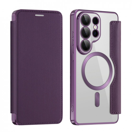 Techsuit SmartMag Book Case Samsung Galaxy S26 Ultra Purple