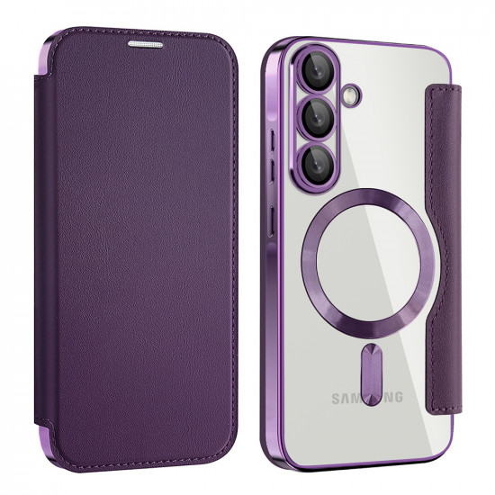 Techsuit SmartMag Book Case Samsung Galaxy A37 5G Purple Techsuit SmartMag Book Case Samsung Galaxy A37 5G Purple
