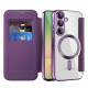 Techsuit SmartMag Book Case Samsung Galaxy A57 5G Purple Techsuit SmartMag Book Case Samsung Galaxy A57 5G Purple