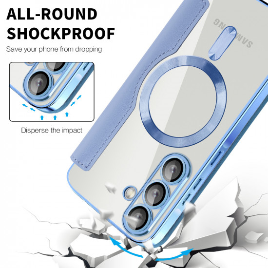 Techsuit SmartMag Book Case Samsung Galaxy A57 5G Light Blue