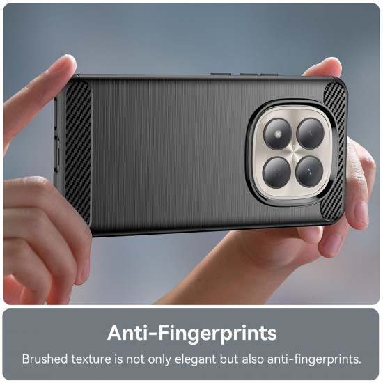 Techsuit Carbon Silicone Xiaomi Redmi Note 15 Pro 4G Black Techsuit Carbon Silicone Xiaomi Redmi Note 15 Pro 4G Black