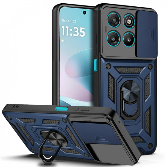 Techsuit CamShield Series Motorola Moto G57 Power / G67 Power Blue
