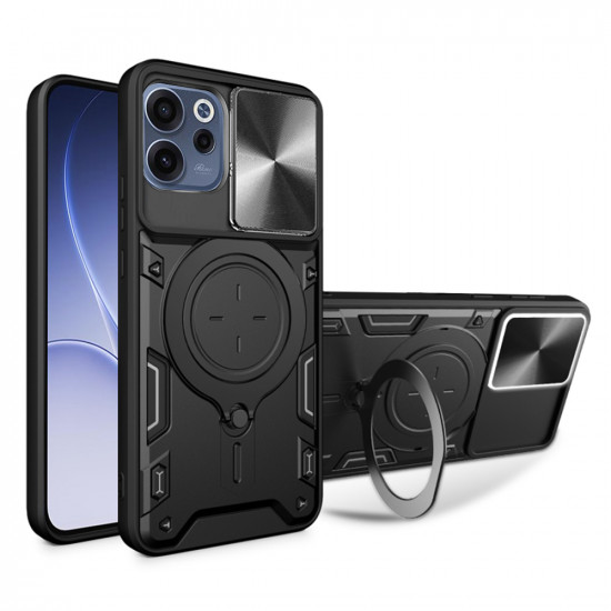 Techsuit CamGuard Pro Oppo Reno15 F / Reno15 FS 5G Black Techsuit CamGuard Pro Oppo Reno15 F / Reno15 FS 5G Black