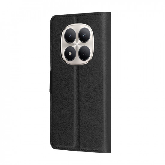 Techsuit Leather Folio Xiaomi Redmi Note 15 Pro 5G Black