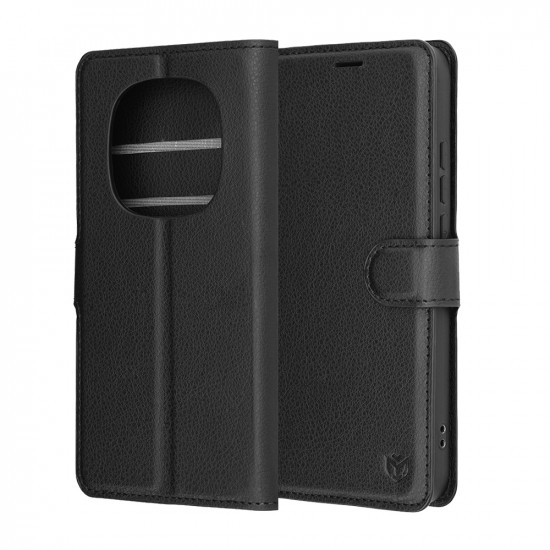 Techsuit Leather Folio Xiaomi Redmi Note 15 Pro 5G Black