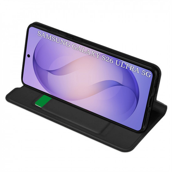 Techsuit Magskin Book Samsung Galaxy S26 Ultra Black