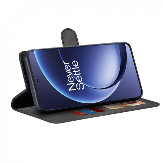 Techsuit Diary Book OnePlus 15R Black Techsuit Diary Book OnePlus 15R Black