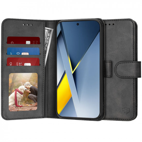 Techsuit Diary Book Xiaomi Poco F8 Ultra Black Techsuit Diary Book Xiaomi Poco F8 Ultra Black