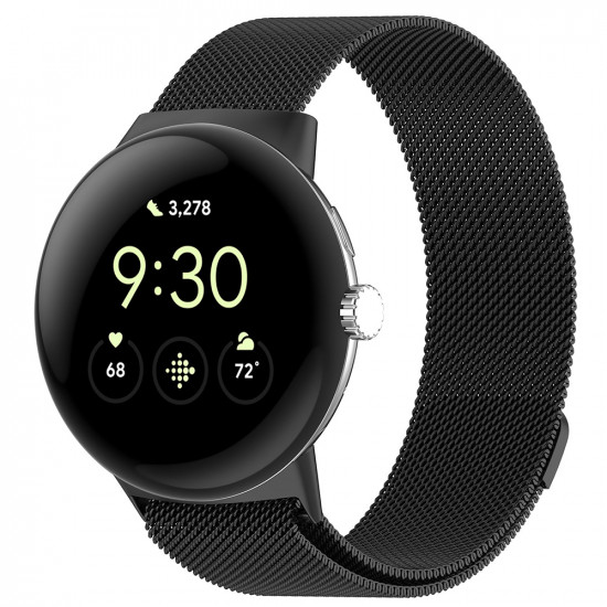 Techsuit Watchband (W009) Google Pixel Watch 4 45mm Black