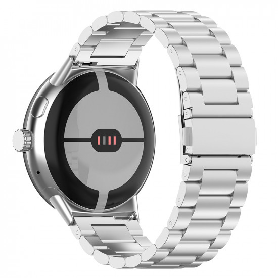 Techsuit Watchband (W010) Google Pixel Watch 4 45mm Silver