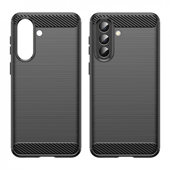 Techsuit Carbon Silicone Samsung Galaxy A57 5G Black