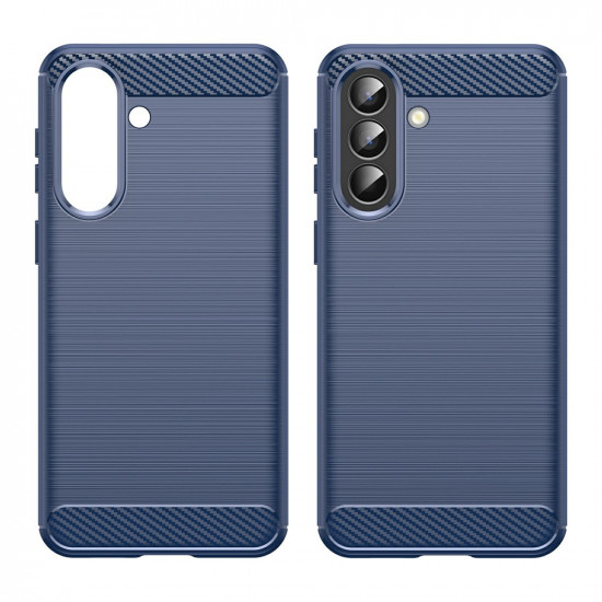Techsuit Carbon Silicone Samsung Galaxy A57 5G Blue