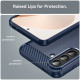Techsuit Carbon Silicone Samsung Galaxy A57 5G Blue